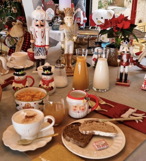 Festliches, warmes Gourmetfrühstück im Loup Castel – Genuss in stilvollem provenzalischem Ambiente