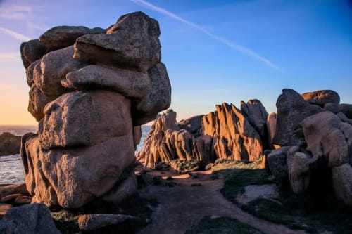 Côte de Granit Rose à Ploumanac'h - Côtes d'Armor - Bretagne