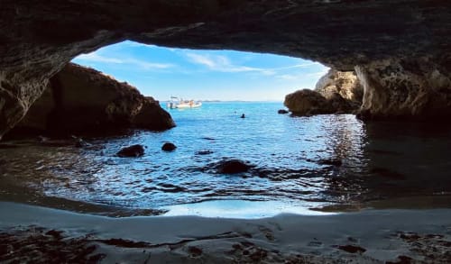 Grotte des amoureux, bonifacio, corse du sud