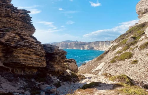 Plage des trois pointes, bonifacio, corse du sud