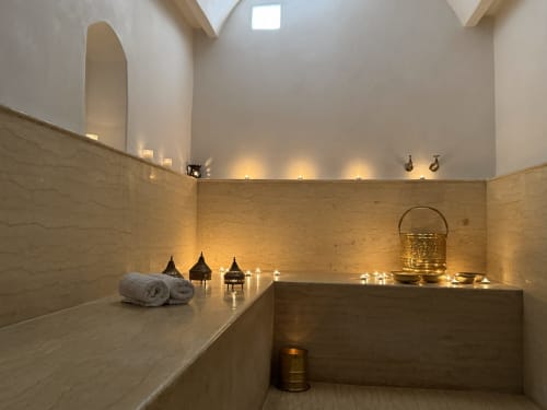Hammam traditionnel de Ethnic Hôtel riad eucalyptus Essaouira