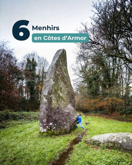 Menhirs Côtes d'Armor Perros-Guirec, Trégastel, Paimpol, Tréguier