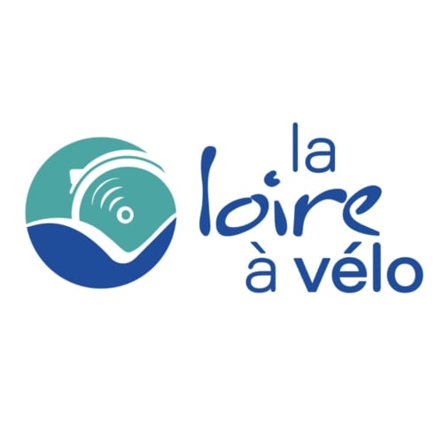 La Loire à Vélo Logo des Hotels Locacharme in Blois, Frankreich - Fahrradunterkünfte