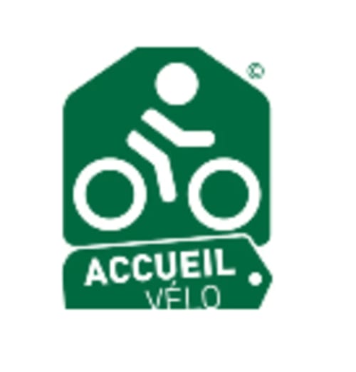 Accueil Vélo Fahrradfreundliches-Unterkunfts-Badge des Hotels Locacharme in Blois, Frankreich