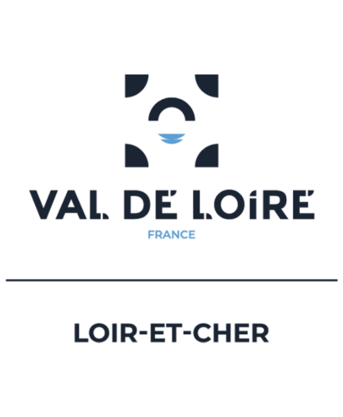 Tourismuslogo Val de Loire für die Region Loir-et-Cher bei Blois