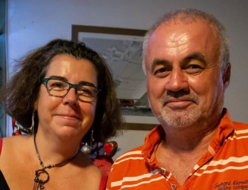 Vos hôtes aux Jardins de Pointe Noire : Yves et Victoria Lansigu, installés en Guadeloupe depuis 30 ans