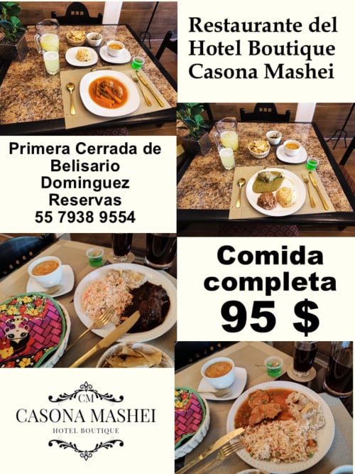Comida completa, por solo 95 pesos