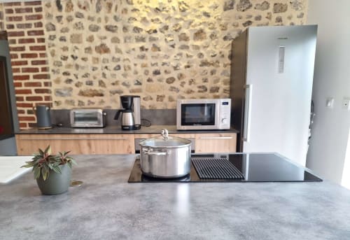 Die Küche im Ferienhaus La Moussette ist perfekt ausgestattet, damit Sie während Ihres Urlaubs wie ein Chefkoch kochen können! 