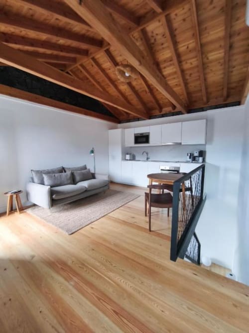 Ilha do Pico, Açores, Cá Por Casa Pico, Alojamento, Hotel. Sala. Prainha de Baixo