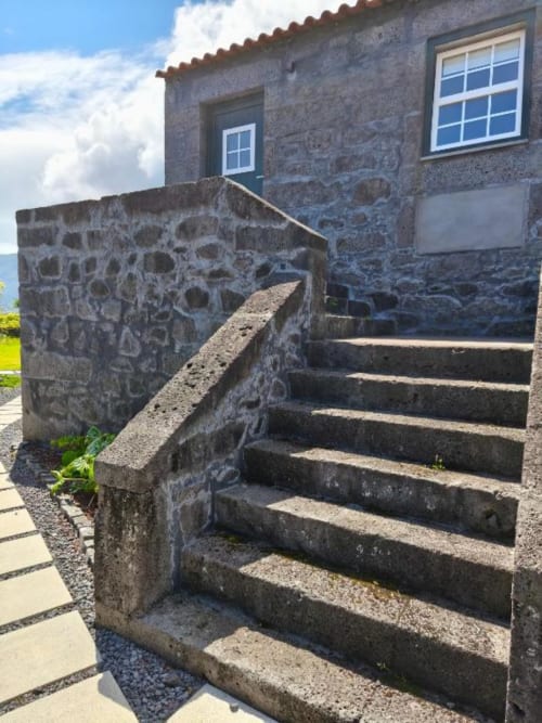 Ilha do Pico, Açores, Cá Por Casa Pico, Alojamento, Hotel. Exterior. Prainha de Baixo