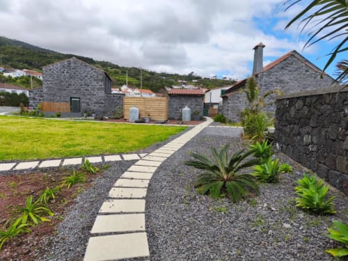 Ilha do Pico, Açores, Cá Por Casa Pico, Alojamento, Hotel. Exterior. Prainha de Baixo