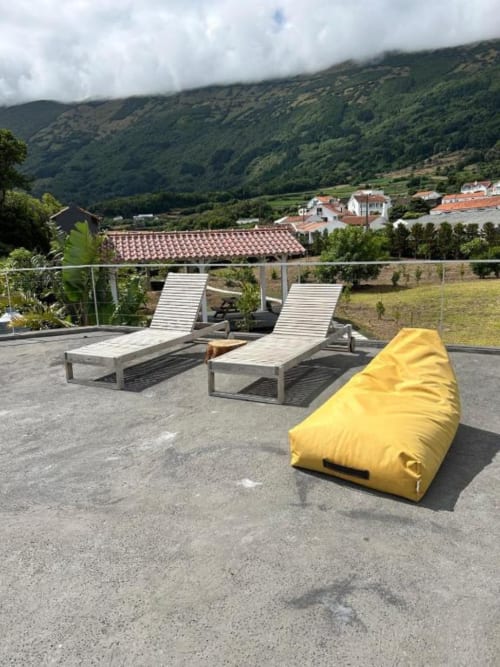 Ilha do Pico, Açores, Cá Por Casa Pico, São Roque do Pico, Alojamento, Hotel. Terraço. Prainha de Baixo