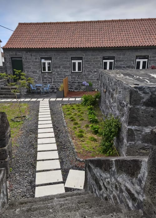 Ilha do Pico, Açores, Cá Por Casa Pico, Alojamento, Hotel. Exterior. Prainha de Baixo