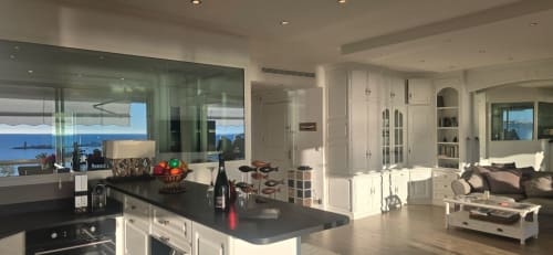 Appartamento La Dolce Vita a Campagnano di Roma con cucina a vista, zona living e viste panoramiche sul mare