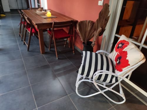 Galerie Fwégate intérieure avec vue mer pour un séjour  plus agréable et convivial 