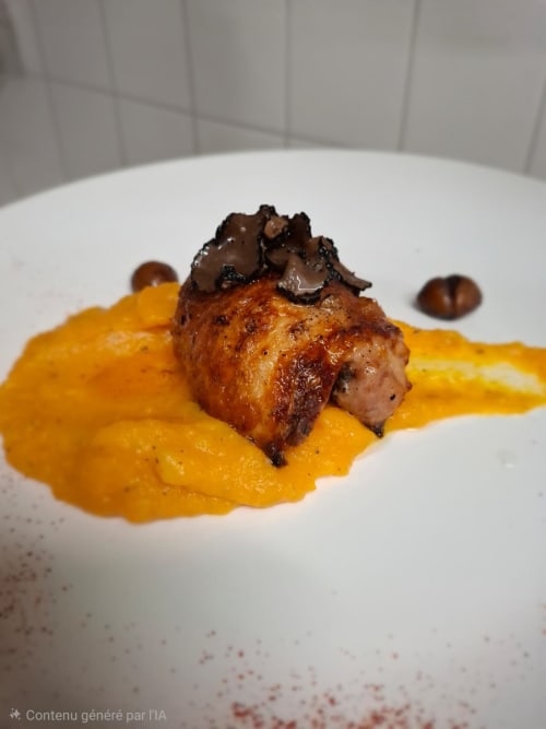 la table du chatelet propose des plats revisités aux saveurs méditerranéenne et des iles 
