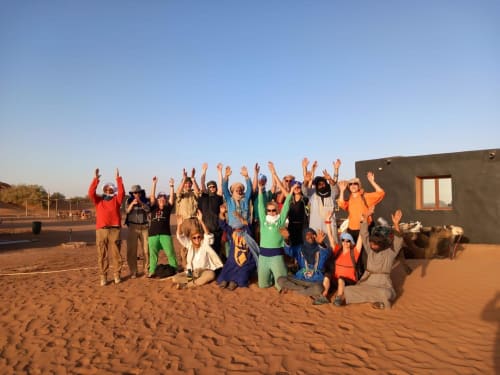 Fin du trek dans le desert avant retour Essaouira