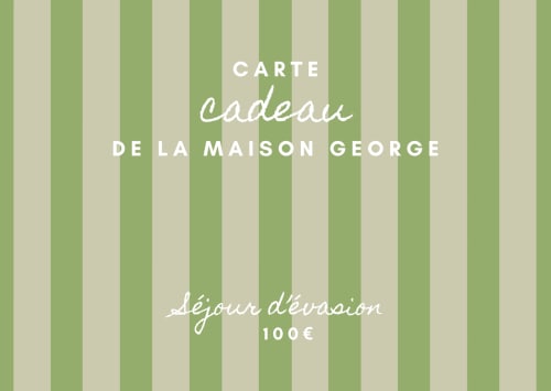 Carte cadeau La Maison George, forfait escapade 100€ à Flavigny-sur-Ozerain