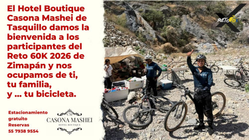Te damos la bienvenida en el Hotel Casona Mashei... amante de la bicicleta de montaña
