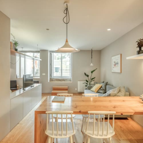 Interior do apartamento Nadir no Baumhaus Serviced Living Porto.