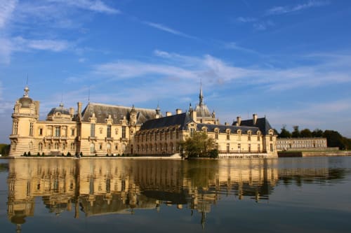 chateau cantilly abbaye de royaumont sherwood parc plan d'eau du canada parc saint paul