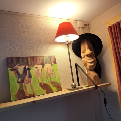 Un artiste dans une chambre d'hôtes simple et confortable près de Douarnenez