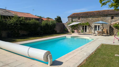 La piscine en été