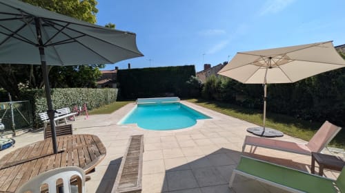 Tout est prêt pour un bain de soleil