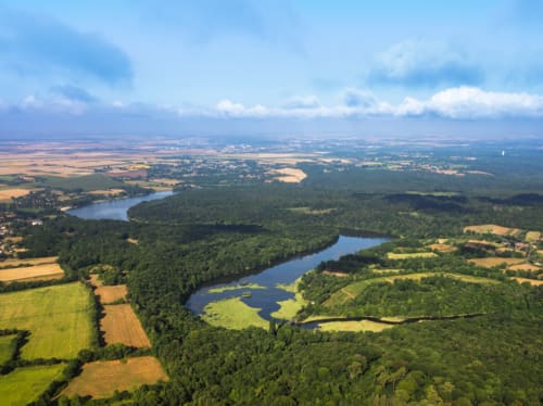 La retenue d'eau du barrage de Mervent
Photo Vendée Expansion