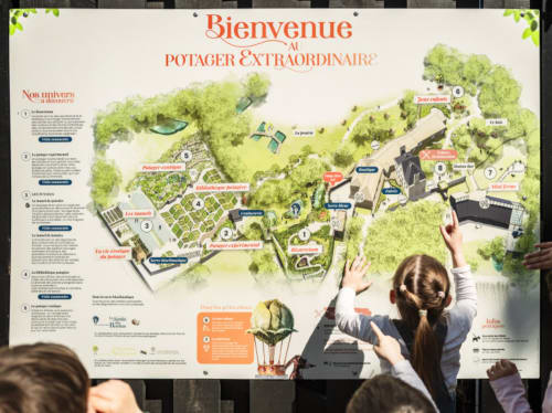 La carte du Potager extraordinaire à côté de La Roche sur Yon
Photo Vendée Expansion