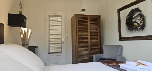 Schickes Zimmer in der Villa Les Cassias auf Guadeloupe – helles Interieur – Ferienwohnung