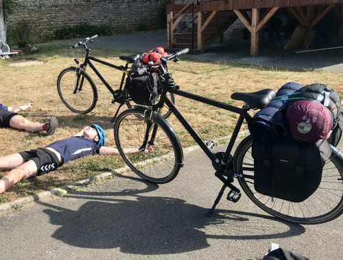 A l'Auberge Ti'gousket, on accueille les cyclistes