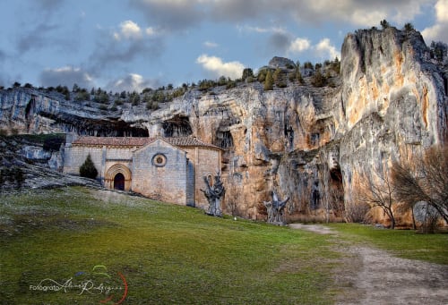 Carmita de San Bartolomé en el Burgo de Osma cañón de Riobos