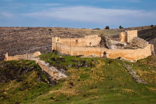 Castillo de osma Vista lateral completa