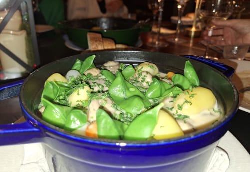 Cocotte de Julien Wauthier à commander à Etretat et à savourer dans les gîtes du Clos Delamare