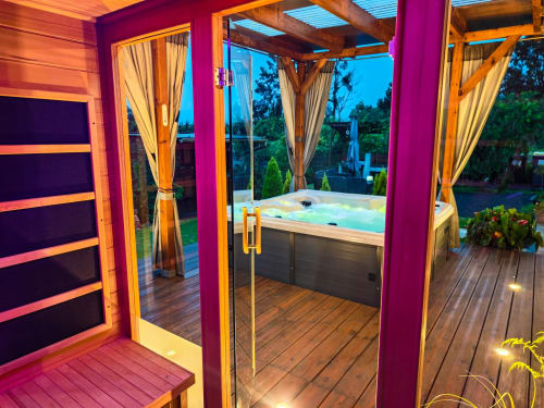 Pavillon spa éclatant avec bain à remous à La Kaz 57 à La Plaine des Palmistes, Réunion