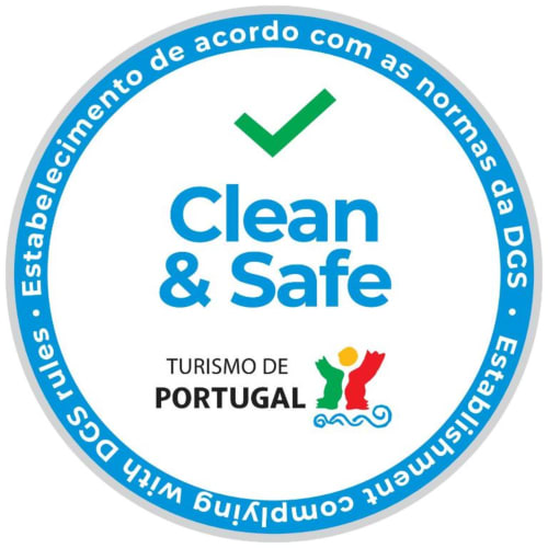 PortoSense complies with DGS (Directorate-General of Health) standards. Clean & Safe.