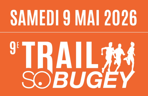 Affiche de la 9e Trail So Bugey, samedi 9 mai 2026, près du gîte Le Pas de Moineau à Lhuis, France