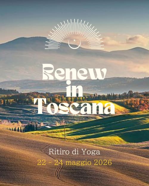 Ritiro yoga Renew in Toscana presso Podere di Maggio, Santa Fiora, maggio 2026