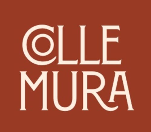Colle Mura logo for Agriturismo bed and breakfast in Gualdo Tadino, Italy