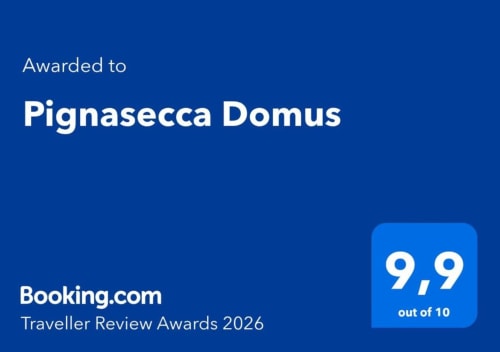 Pignasecca Domus Naples awarded 9.9/10 on Booking.com Traveller Review Awards 2026