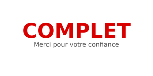 Panneau complet avec message de remerciement en français au gîte Les épinettes à Crèvecœur-le-Grand