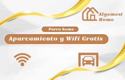 Apartament Algemesi a Parra amb WiFi gratuït i aparcament - allotjament modern