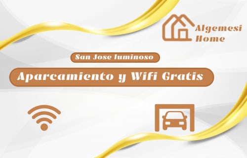 Algemesi Home San Jose Luminoso apartment: free WiFi and parking in Algemesi