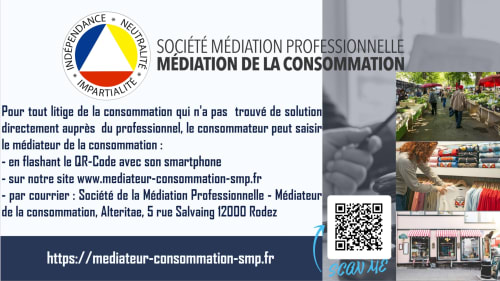 Service de médiation professionnelle pour les litiges de consommateurs à Pourrain, France