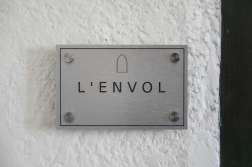 Plaque de la chambre L'Envol à l'Alombre B&B à Lectoure, France
