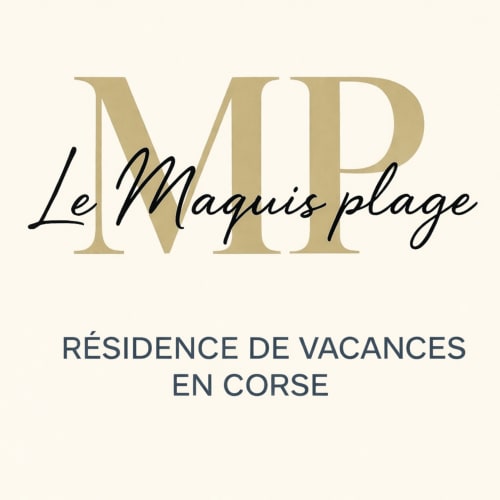 Logo Le Maquis Plage - résidence de vacances en Corse