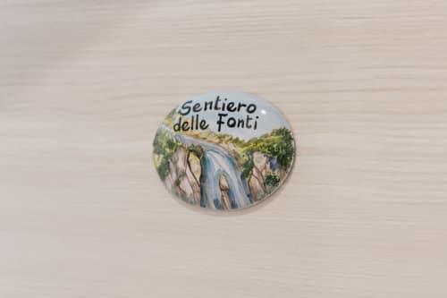 Insegna della camera Sentiero delle Fonti presso L'Amaranto B&B, Agerola - cascata e paesaggio naturale