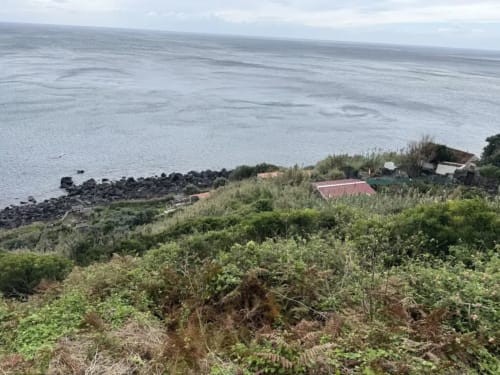 Golden Mermaid Villa B&B overlooking Atlantic coast in Ribeirinha, Portugal with lush gardens
