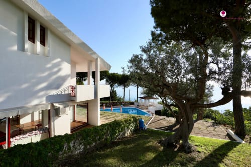 Villa Nella at WelcHome Lanciano with sea view, pool, terrace, and olive trees